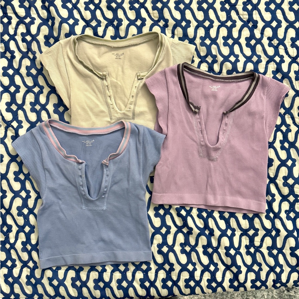 Bundle Urban Outfitters Go For Gold Seamless Tops XS/S